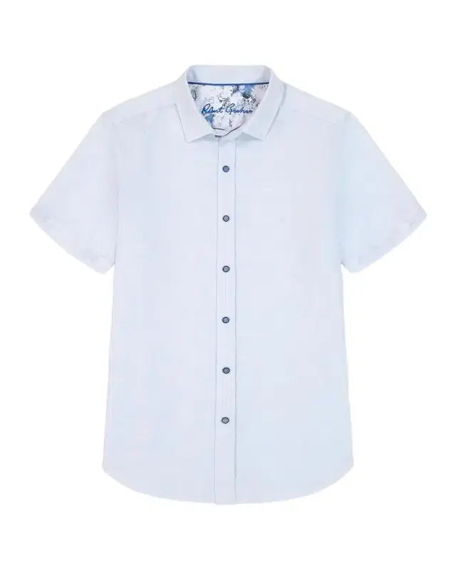 Men 's Brackenbury Cotton Jacquard Short-Sleeve Shirt