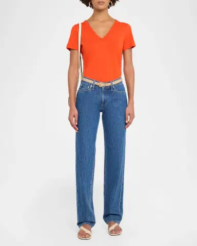 Rag & Bone The Slub Vee T-Shirt | Thumbnail 2