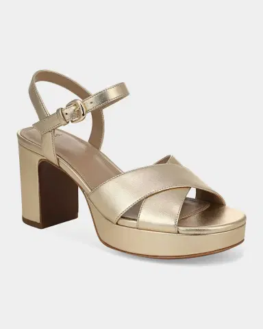 Vince 80mm Ericka Metallic Leather Platform Sandals | Thumbnail 2 Vince 80mm Ericka Metallic Leather Platform Sandals | Thumbnail 2