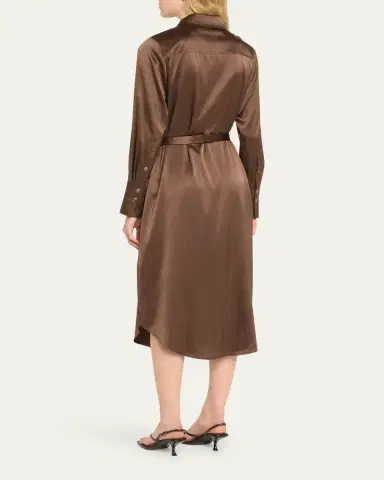 Ramy Brook Victoria Silk Shirtdress | Thumbnail 9