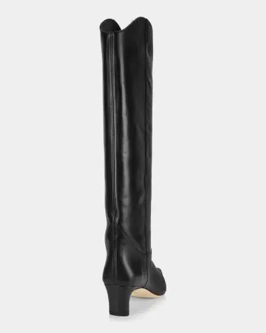 Staud Western Wally 50MM Leather Knee-High Boots | Thumbnail 2 Staud Western Wally 50MM Leather Knee-High Boots | Thumbnail 2