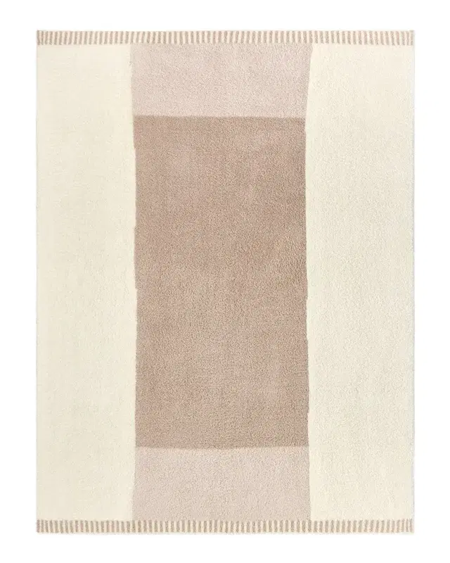Barefoot Dreams CozyChic Cova Center Stripe Throw, 54" x 72"