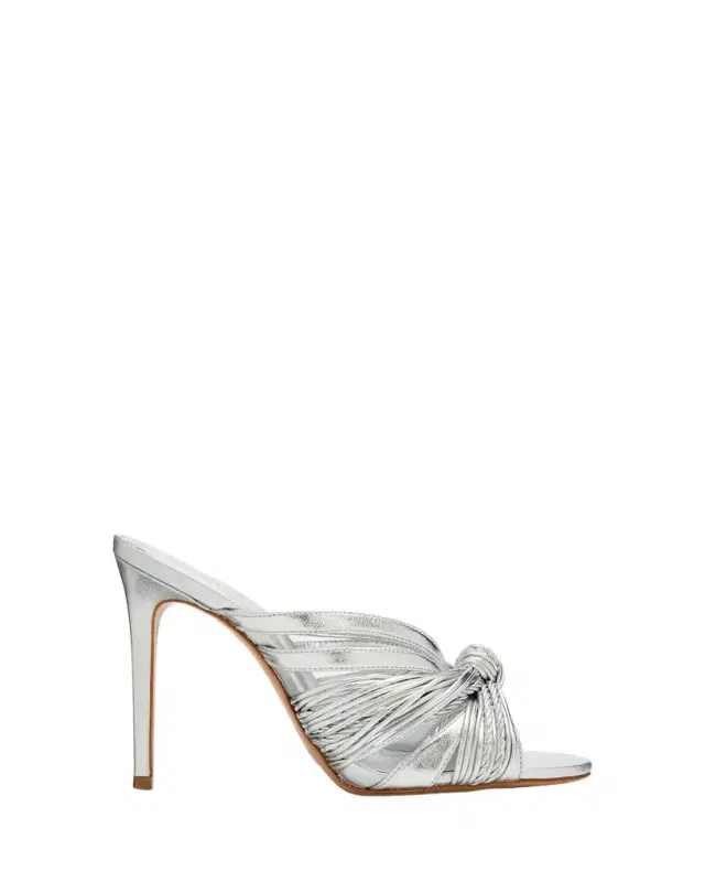Gaya 100MM Strappy Leather Slip-On Sandals