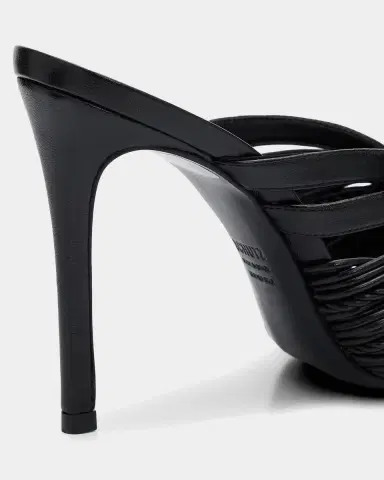 Schutz Gaya 100MM Knotted Leather Sandals | Thumbnail 4 Schutz Gaya 100MM Knotted Leather Sandals | Thumbnail 4