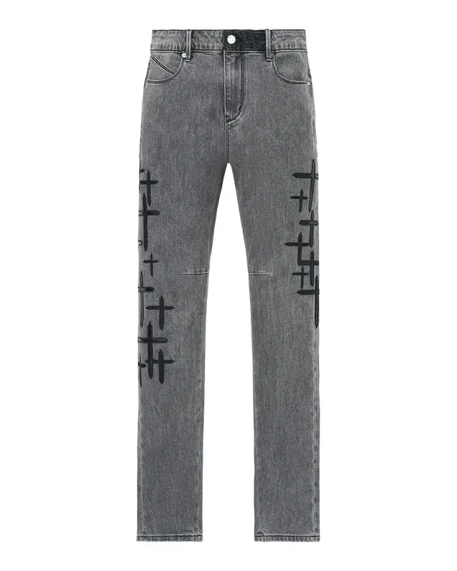Bryant Logo-Patch Skinny Jeans