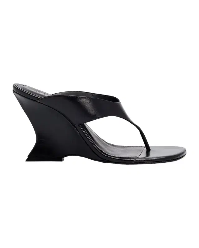 Schutz Maya 90MM Leather Sandals