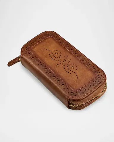 Wolf Brogue 2-Piece Watch Zip Case | Thumbnail 2 Wolf Brogue 2-Piece Watch Zip Case | Thumbnail 2