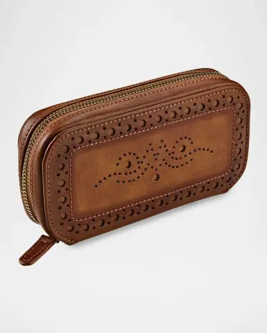 Wolf Brogue 2-Piece Watch Zip Case | Thumbnail 3 Wolf Brogue 2-Piece Watch Zip Case | Thumbnail 3