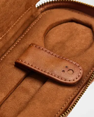 Wolf Brogue 2-Piece Watch Zip Case | Thumbnail 5 Wolf Brogue 2-Piece Watch Zip Case | Thumbnail 5