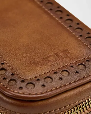 Wolf Brogue 2-Piece Watch Zip Case | Thumbnail 7 Wolf Brogue 2-Piece Watch Zip Case | Thumbnail 7
