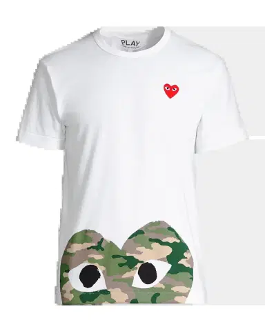 Comme des Garçons Half Camo Heart Tee | Thumbnail 2 Comme des Garçons Half Camo Heart Tee | Thumbnail 2