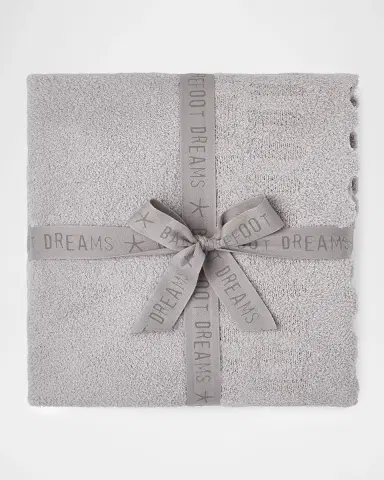 Barefoot Dreams CozyChic Cotton Shell Texture Throw, 54" x 72" | Thumbnail 5 Barefoot Dreams CozyChic Cotton Shell Texture Throw, 54" x 72" | Thumbnail 5