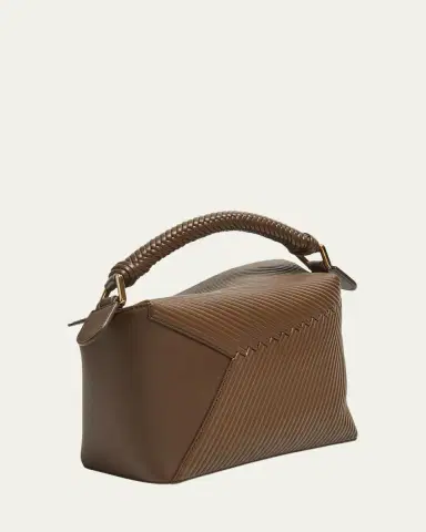 LOEWE Puzzle Edge Small Calfskin Top-Handle Bag | Thumbnail 3 LOEWE Puzzle Edge Small Calfskin Top-Handle Bag | Thumbnail 3