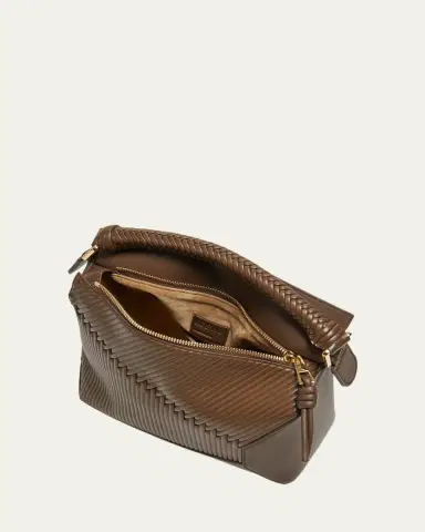 LOEWE Puzzle Edge Small Calfskin Top-Handle Bag | Thumbnail 4 LOEWE Puzzle Edge Small Calfskin Top-Handle Bag | Thumbnail 4