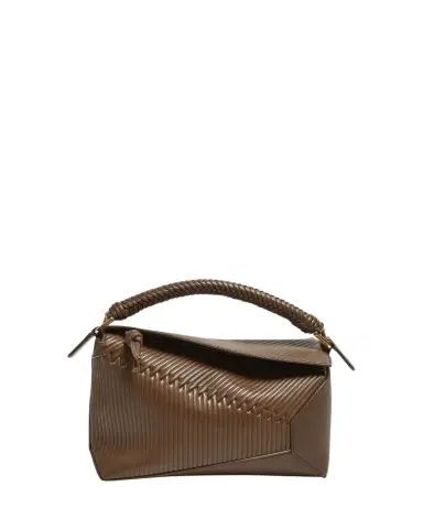LOEWE Puzzle Edge Small Calfskin Top-Handle Bag | Thumbnail 1 LOEWE Puzzle Edge Small Calfskin Top-Handle Bag | Thumbnail 1