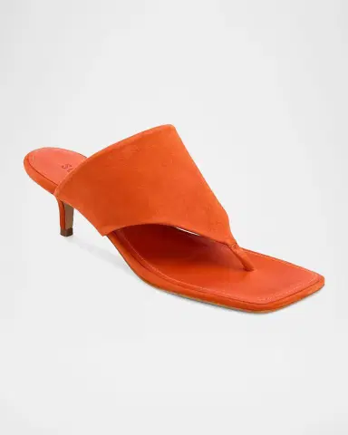 Schutz Sage 60MM Suede Sandals | Thumbnail 2 Schutz Sage 60MM Suede Sandals | Thumbnail 2