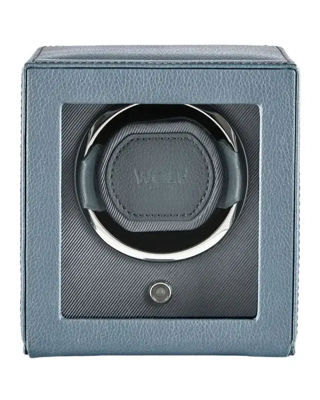 Cub Single Watch Winder with Cover, Future Grey