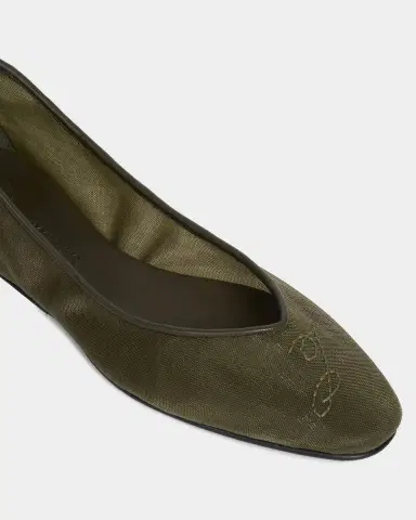Jacquemus Les Ballerines Mesh Flats | Thumbnail 2