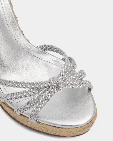 Schutz Adele 95MM Leather Ankle-Wrap Wedge Sandals | Thumbnail 4 Schutz Adele 95MM Leather Ankle-Wrap Wedge Sandals | Thumbnail 4