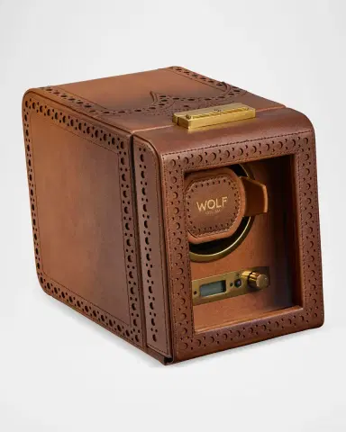 Wolf Brogue Single Watch Winder | Thumbnail 2 Wolf Brogue Single Watch Winder | Thumbnail 2