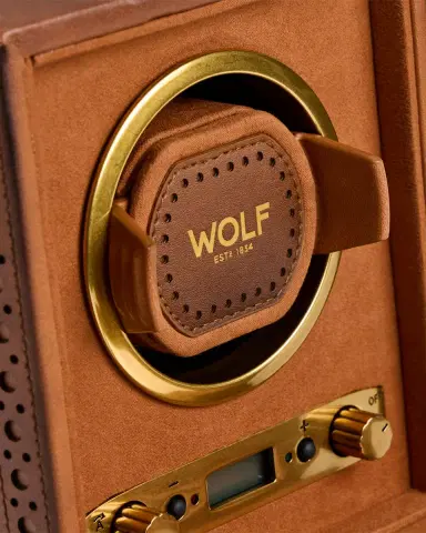 Wolf Brogue Single Watch Winder | Thumbnail 5 Wolf Brogue Single Watch Winder | Thumbnail 5