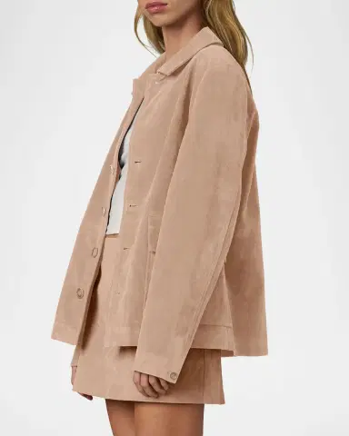 Joe's Jeans The Vegan Suede Chore Jacket | Thumbnail 5 Joe's Jeans The Vegan Suede Chore Jacket | Thumbnail 5