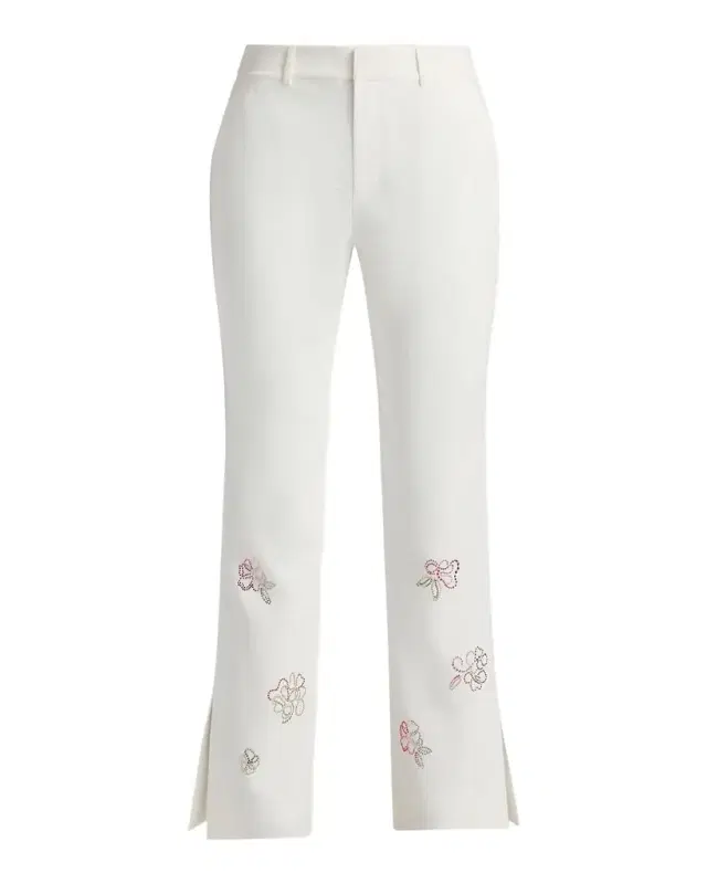 Kerry Blooming Linework Crop Pants
