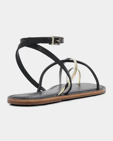 Schutz Valeria Leather Sandals | Thumbnail 2