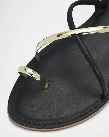 Schutz Valeria Leather Sandals | Thumbnail 3