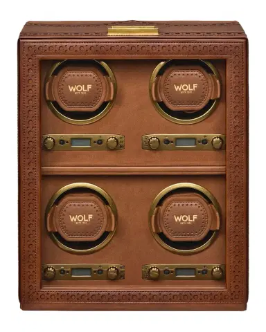 Wolf Brogue 4-Piece Watch Winder | Thumbnail 1 Wolf Brogue 4-Piece Watch Winder | Thumbnail 1