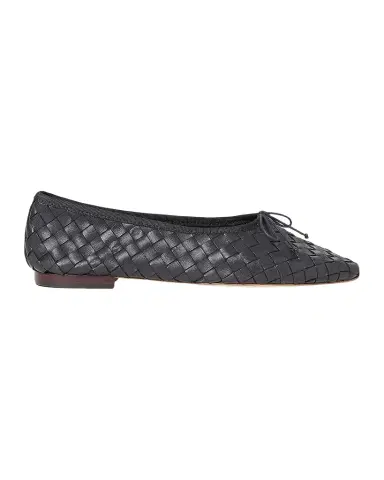 Loeffler Randall Landry Woven Leather Ballerina Flats | Thumbnail 1