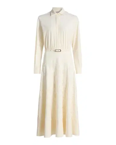 Chiara Boni La Petite Robe Febea Lace A-Line Midi-Shirtdress | Thumbnail 1 Chiara Boni La Petite Robe Febea Lace A-Line Midi-Shirtdress | Thumbnail 1