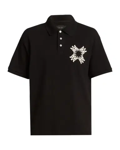 AMIRI Men's Embroidered MA Quad Polo Shirt | Thumbnail 1