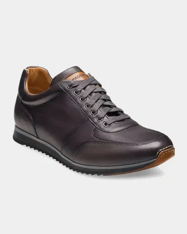 Magnanni Ibiza III Leather Low-Top Sneakers | Thumbnail 4