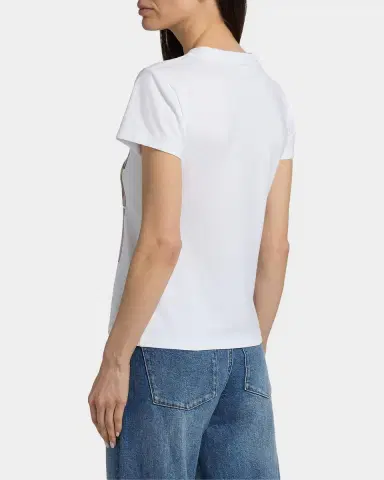 Ganni Cartoon Cotton Jersey T-Shirt | Thumbnail 3