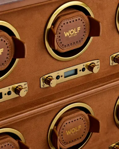 WOLF Brogue 6-Piece Watch Winder | Thumbnail 4
