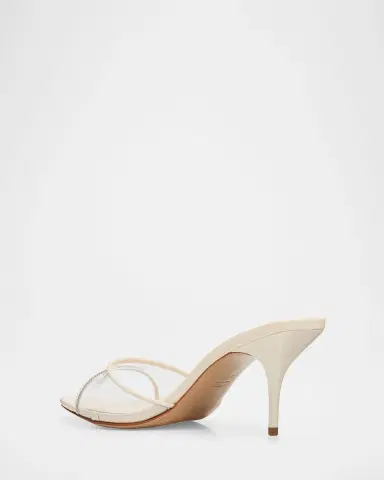 Schutz Elodie Vinyl 75MM Patent Leather Sandals | Thumbnail 2 Schutz Elodie Vinyl 75MM Patent Leather Sandals | Thumbnail 2