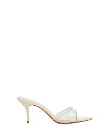 Schutz Elodie Vinyl 75MM Patent Leather Sandals | Thumbnail 1 Schutz Elodie Vinyl 75MM Patent Leather Sandals | Thumbnail 1