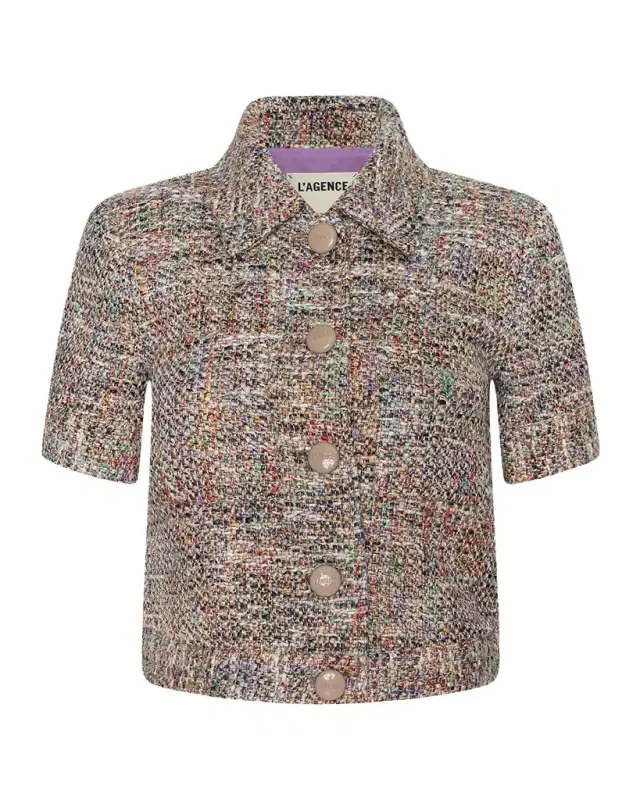 Chita Cropped Tweed Jacket