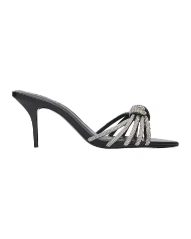 Schutz Pearline 75MM Crystal-Embellished Leather Mules | Thumbnail 1 Schutz Pearline 75MM Crystal-Embellished Leather Mules | Thumbnail 1