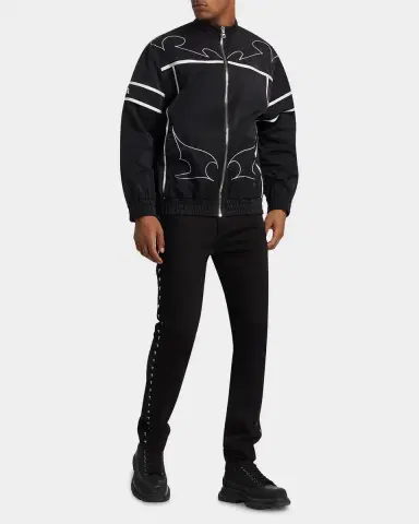 RTA Bryant Cross Stretch High-Rise Slim-Fit Jeans | Thumbnail 2 RTA Bryant Cross Stretch High-Rise Slim-Fit Jeans | Thumbnail 2