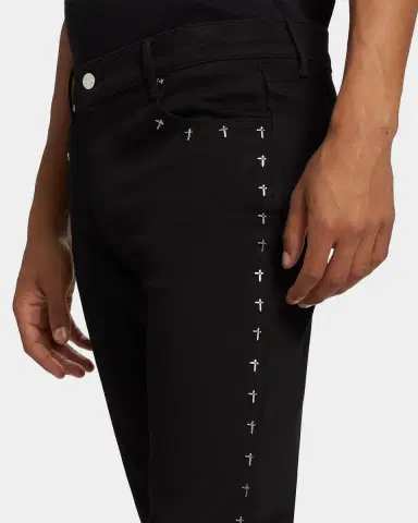 RTA Bryant Cross Stretch High-Rise Slim-Fit Jeans | Thumbnail 5 RTA Bryant Cross Stretch High-Rise Slim-Fit Jeans | Thumbnail 5