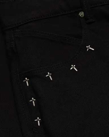 RTA Bryant Cross Stretch High-Rise Slim-Fit Jeans | Thumbnail 6 RTA Bryant Cross Stretch High-Rise Slim-Fit Jeans | Thumbnail 6