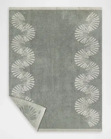 Barefoot Dreams CozyChic Spiral Seashell Throw, 54" x 72" | Thumbnail 2 Barefoot Dreams CozyChic Spiral Seashell Throw, 54" x 72" | Thumbnail 2