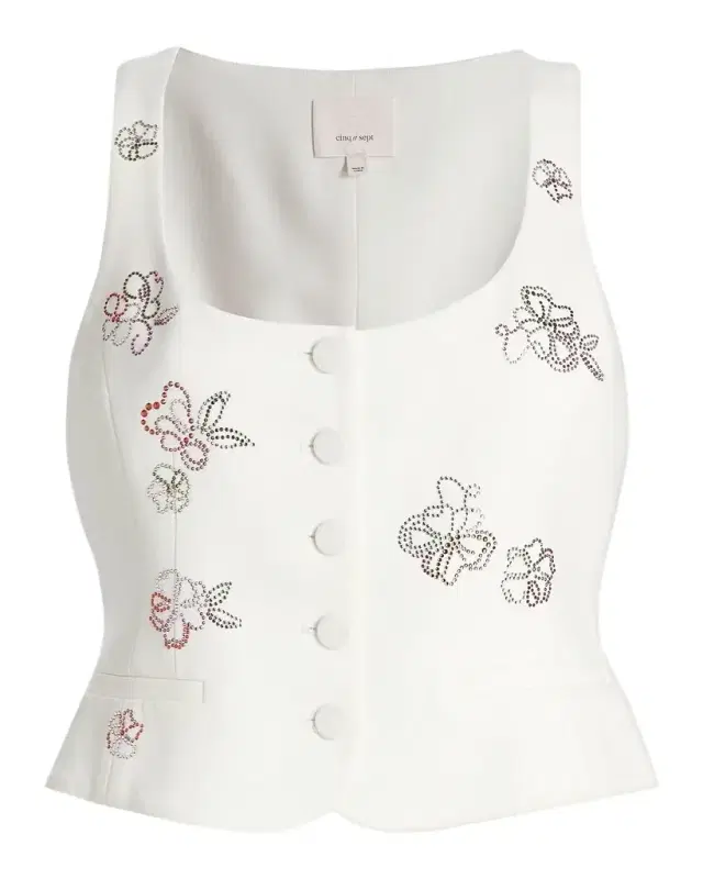 Rowena Blooming Linework Top