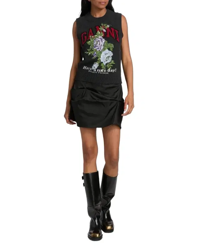 Flower Logo Sweater Vest