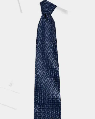 Ferragamo Jacquard Silk Tie | Thumbnail 2