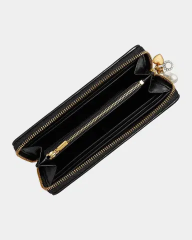 Tory Burch Kira Embellished Leather Continental Wallet | Thumbnail 3 Tory Burch Kira Embellished Leather Continental Wallet | Thumbnail 3
