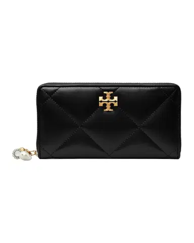Tory Burch Kira Embellished Leather Continental Wallet | Thumbnail 1 Tory Burch Kira Embellished Leather Continental Wallet | Thumbnail 1