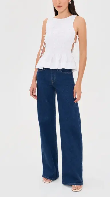 RE/DONE Wide Leg Jeans Dark Star 27 | Thumbnail 5 RE/DONE Wide Leg Jeans Dark Star 27 | Thumbnail 5